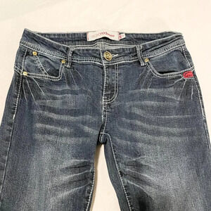 Ecko Red Denim Jeans Womens Size 7/8 Pants